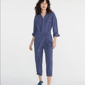 Lou & Grey Poplin Utility Jumpsuit, Size M